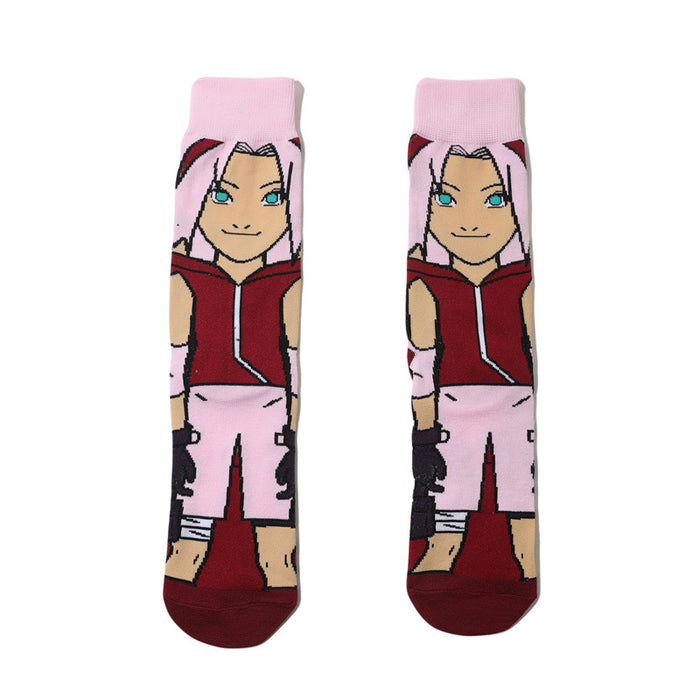 Wholesale Cotton Cartoon Socks Personality Cartoon Socks