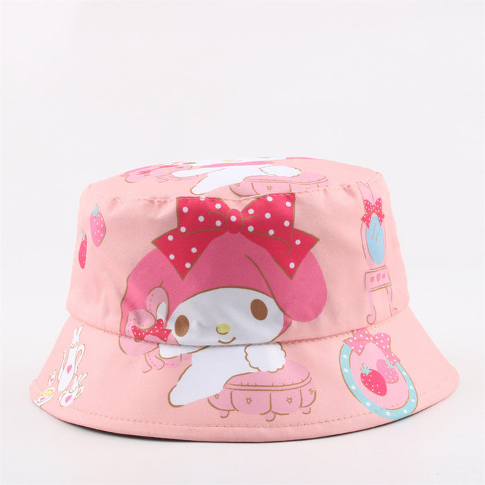 Wholesale  children' s hat cartoon animation baby fisherman hat summer sunshade sun hat