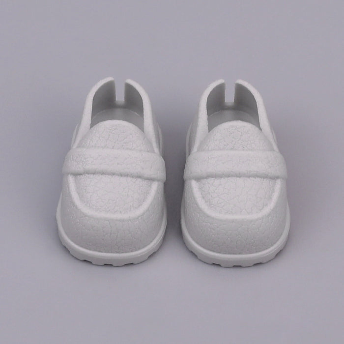 Wholesale Shoes suitable for cotton doll leather pattern shoes toys