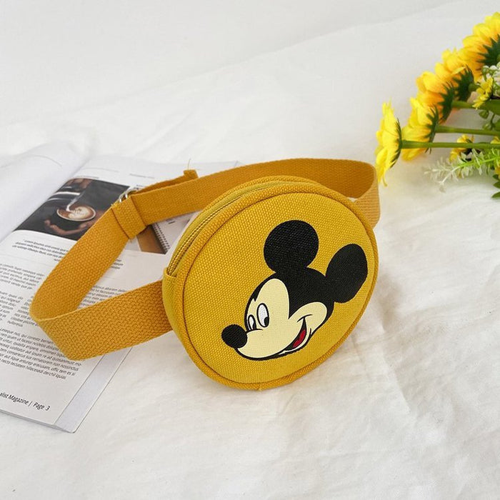 Wholesale children's waist bag cartoon round bag coin purse