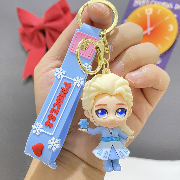 Wholesale PVC Cartoon Doll Keychain JDC-KC-WuYi161