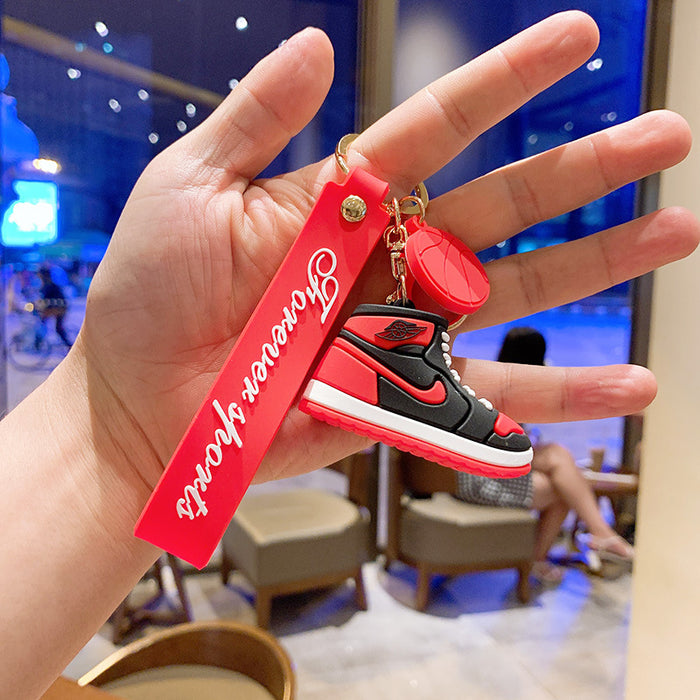 Wholesale Sneaker Silicone Keychain JDC-KC-RunX012