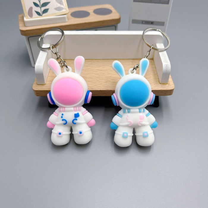 Wholesale Cartoon keychain 3D exquisite three-dimensional bag pendant