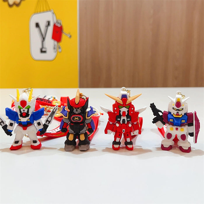 Wholesale Creative cartoon anime robot keychain