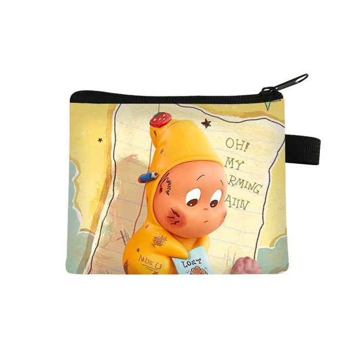Wholesale Cute Star Children' s Cartoon Creative Girls Portable Storage Coin Purse Student Supplies