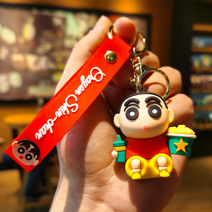 Wholesale Cartoon Doll Rubber Keychain JDC-KC-Tingm024