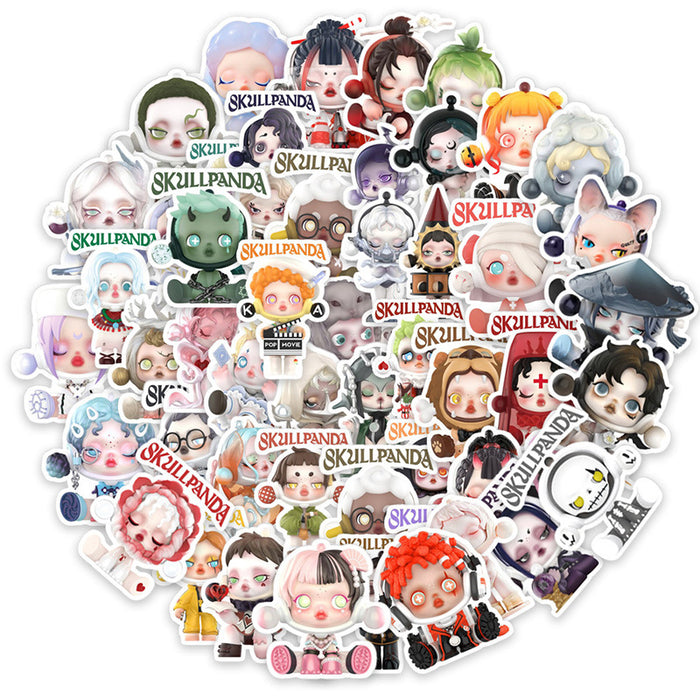 Wholesale 156pcs Waterproof cartoon cute sticker notebook water bottle