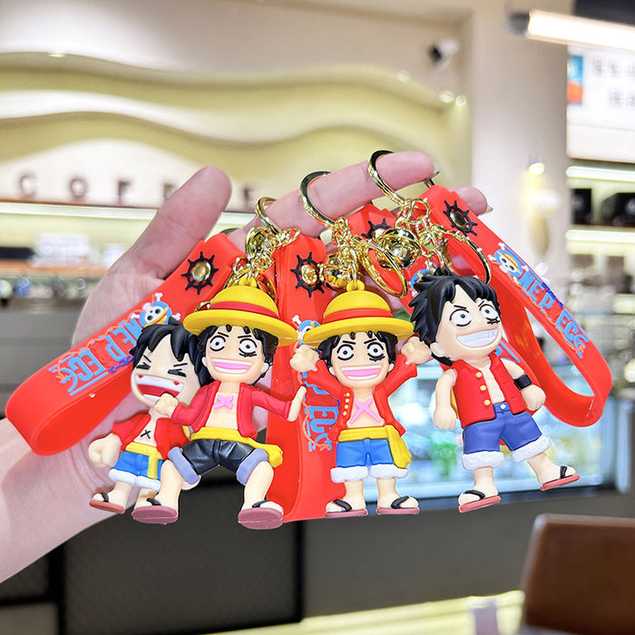 Wholesale Silicone Cartoon Doll Keychain JDC-KC-ZiX024