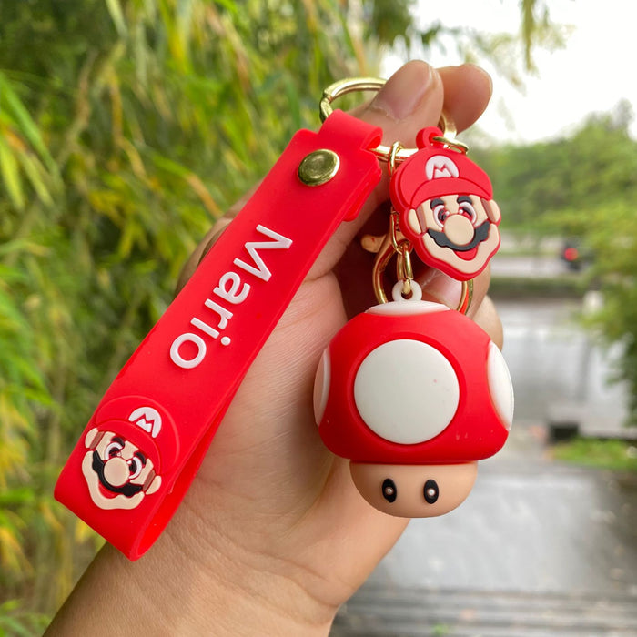 Wholesale  keychain cartoon  bag PVC pendant