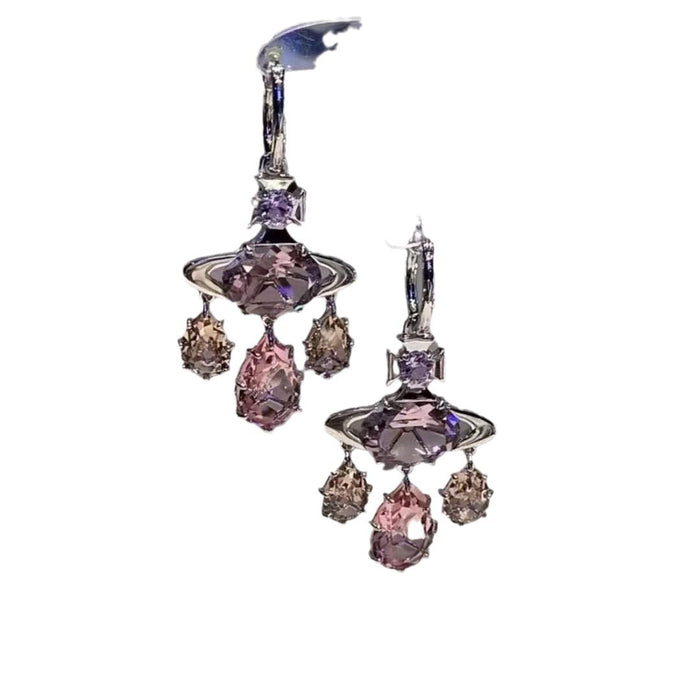 Wholesale Dreamcatcher Earrings for Women Colorful Sparkling Zircon Earrings