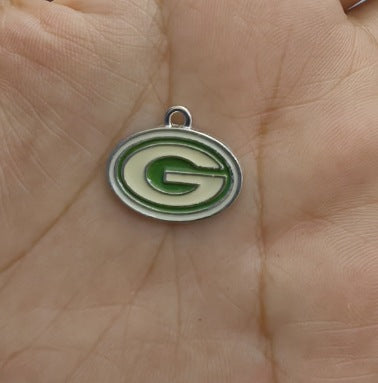 Wholesale Sports Football Drop Oil Team Pendant Mixed logo Drop Oil Sports Series Pendant