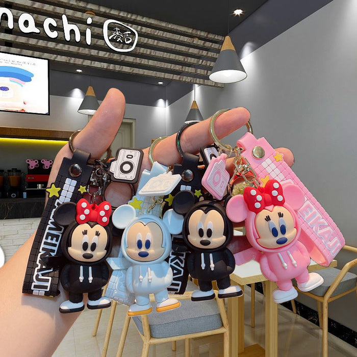 Wholesale PVC Cartoon Doll Keychain JDC-KC-YiD031