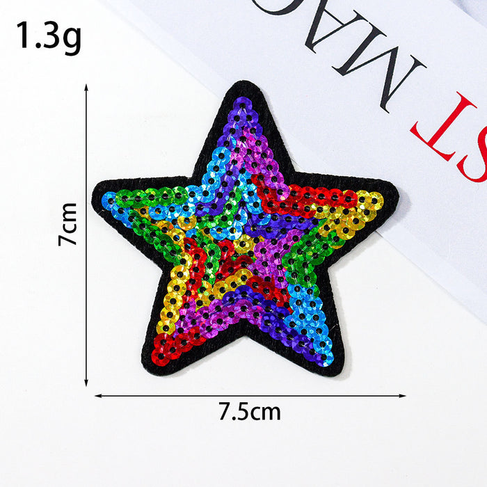 Wholesale Star Cloth DIY Patches