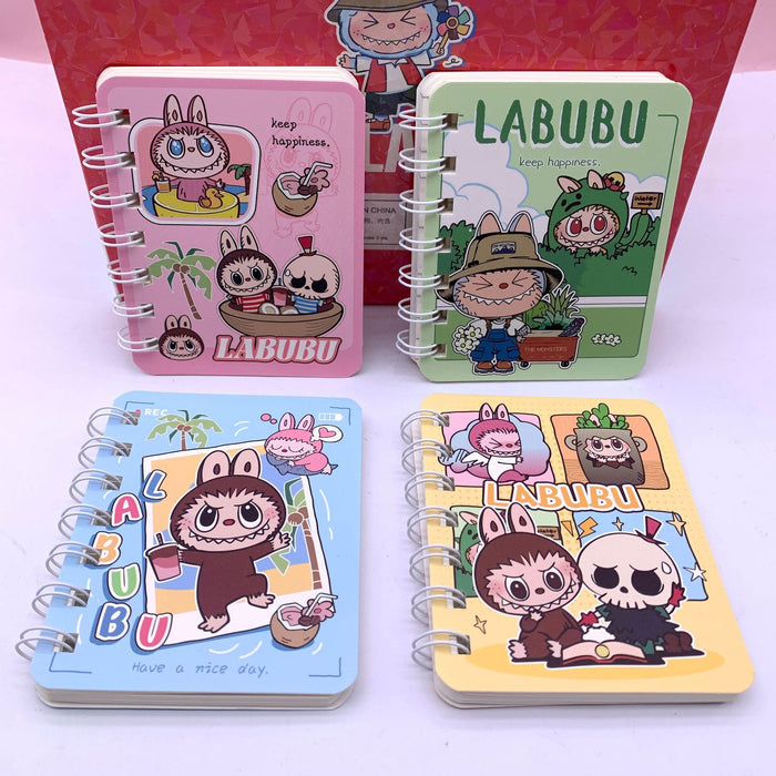 Wholesale A7 Coil Notebook Set Trendy Portable Journal for Students Cute Cartoon Design MOQ≥4