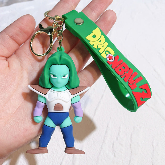 Wholesale Cartoon Silicone Doll Keychain JDC-KC-QiChao021