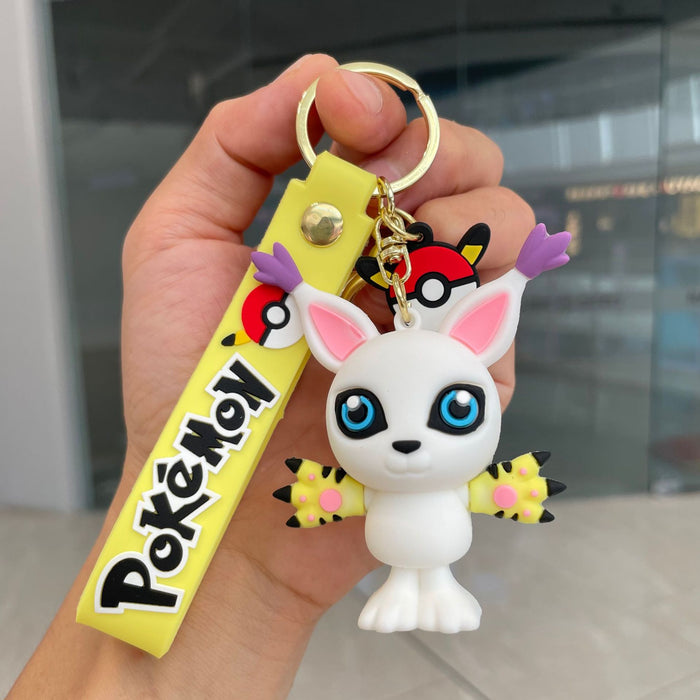 Wholesale Cartoon Anime Keychain Bag Pendant Doll Hanging Decoration Car Keychain Small Gift Wholesale