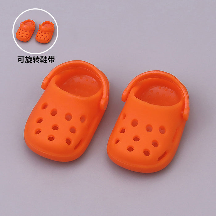 Wholesale Hole shoes 10cm 15cm cotton doll accessories toys