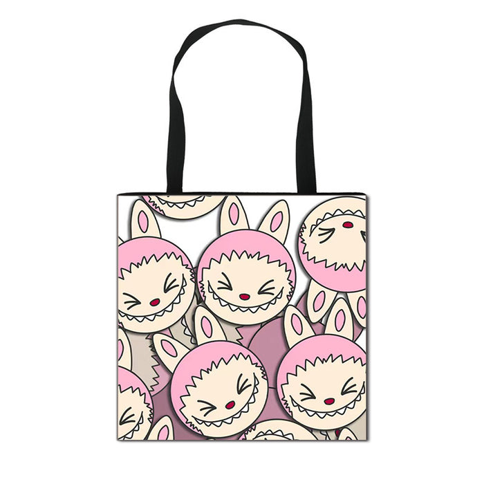 Wholesale Shopping Bag Cute Storage Bag Polyester Satchel Large Capacity  Bag