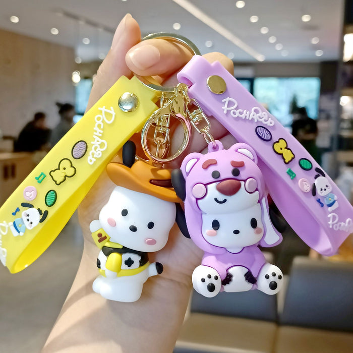 Wholesale Cartoon Doll PVC Keychain JDC-KC-MingT021