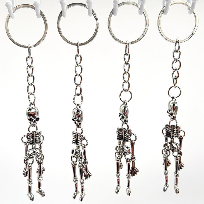 Wholesale Alloy Skull Keychain JDC-KC-TYS009