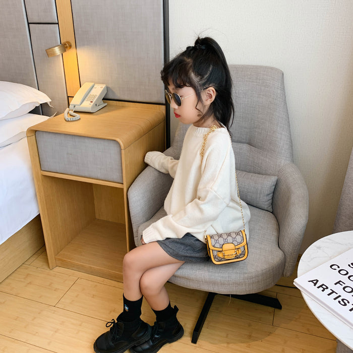 Wholesale Children's Shoulder Bag Fashion Girl's Chain Shoulder Crossbody Bag Coin Purse