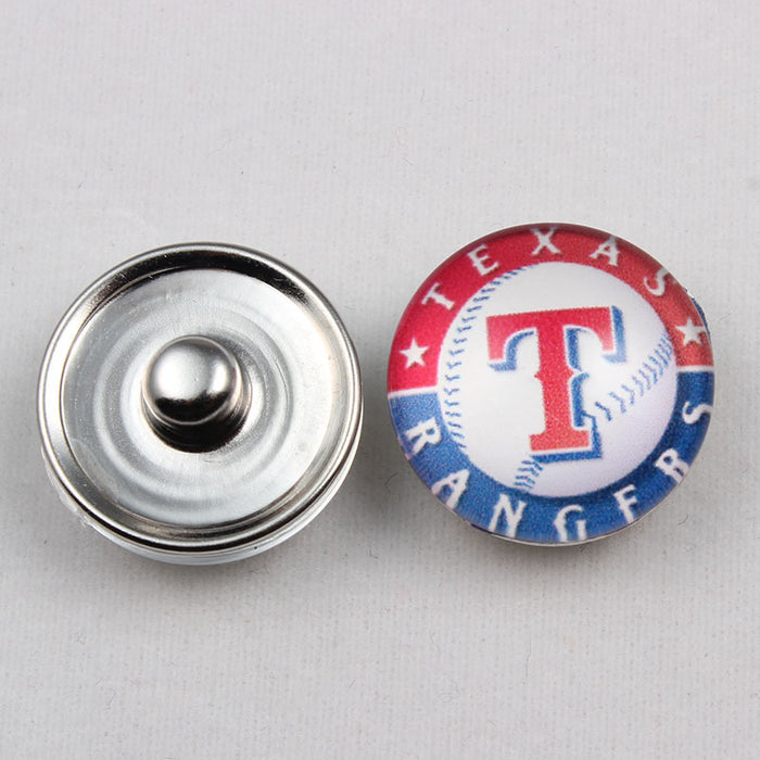 Wholesale 10 pairs/ pack 18mm Ice Hockey Team Button
