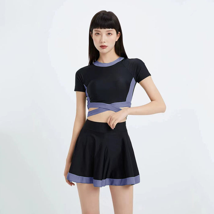 Wholesale Women's swimsuit two-piece split set for sports and leisure