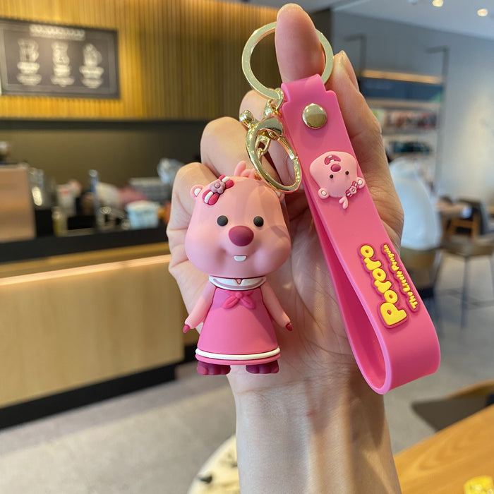 Wholesale Cartoon Doll PVC Keychain JDC-KC-MingT046