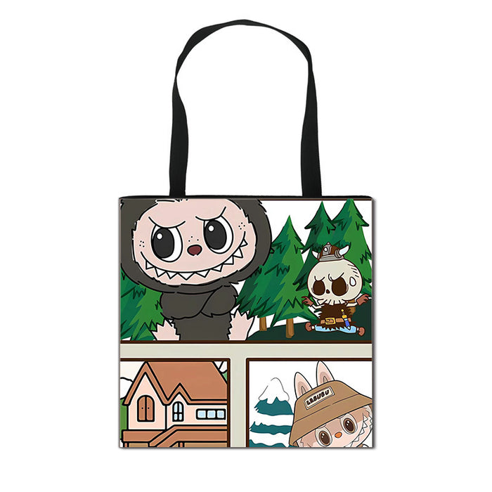 Wholesale Shopping Bag Cute Storage Bag Polyester Satchel Large Capacity  Bag