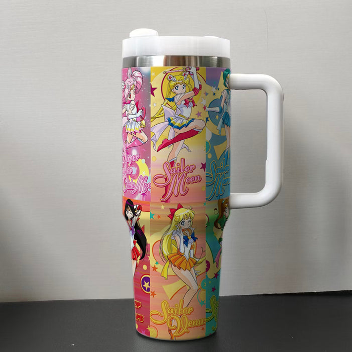 Wholesale 40oz Car Cup  cartoon Stainless Steel  ice bullies cup Tumbler Thermos Cup
