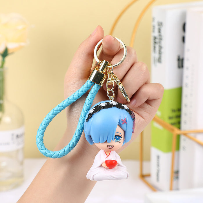 Wholesale Cute Cartoon Doll Keychain Pendant Backpack Hanging Accessories Keychain