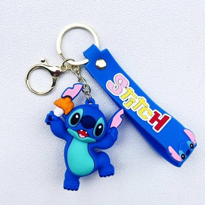 Wholesale PVC Cartoon Doll Keychain JDC-KC-WuYi054