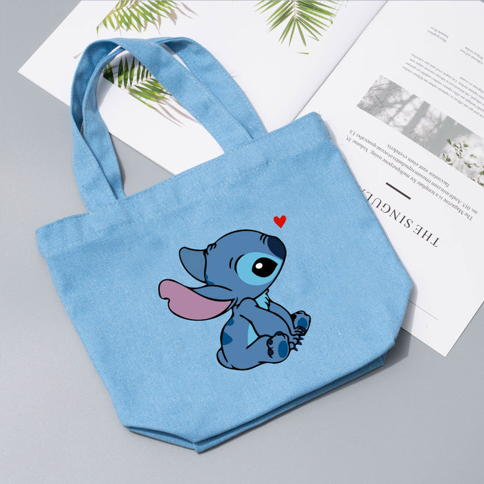 Wholesale Cartoon Printed Pattern Canvas Tote Bag JDC-HD-WuDuomei001