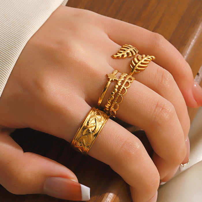 Wholesale Stainless steel Adjustable Rings female