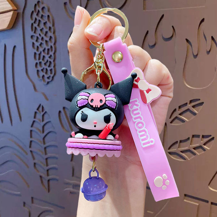 Wholesale PVC Cute Cartoon Doll Keychain JDC-KC-NLu007