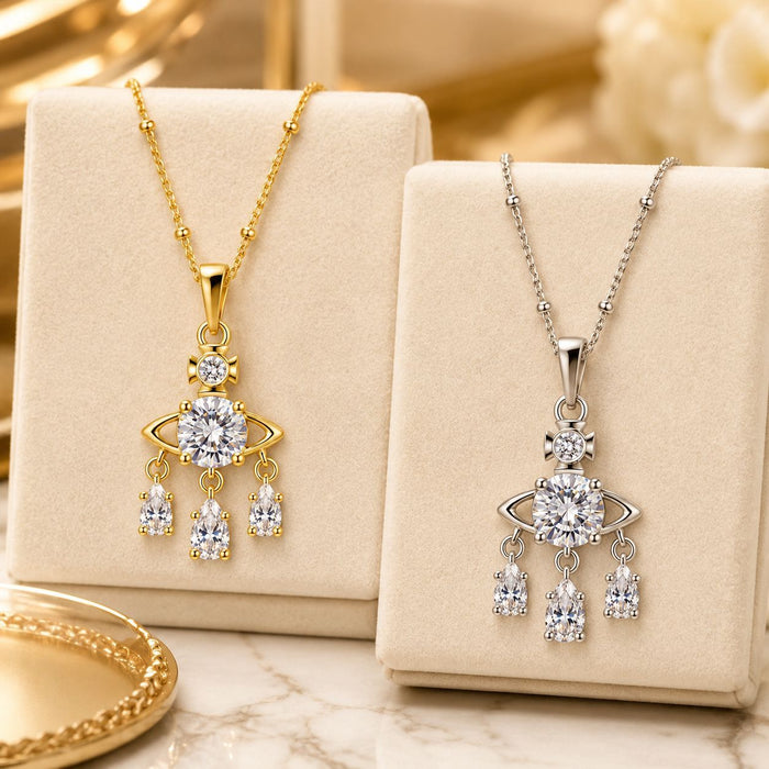 Wholesale Gold Plated Dreamcatcher Pendant Necklace