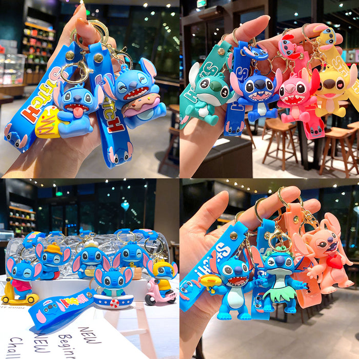 Wholesale Adhesive Cartoon Doll Keychains JDC-KC-Gongz042