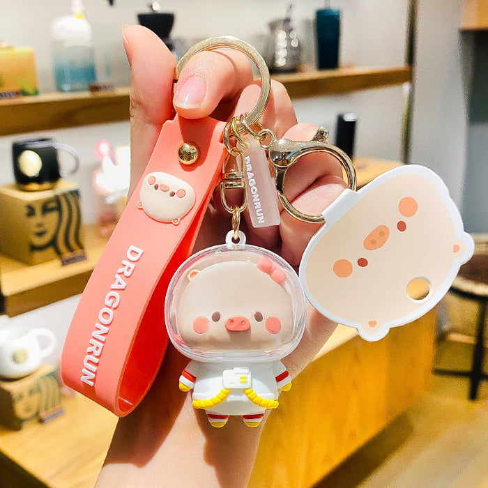 Wholesale Piggy Cute Exquisite Premium Car Keychain, Backpack Pendant, Pair of Small Gifts Wholesale