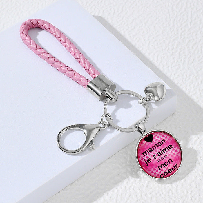 Wholesale Mother's Day Father's Day Metal Keychain Gifts JDC-KC-Huiw001