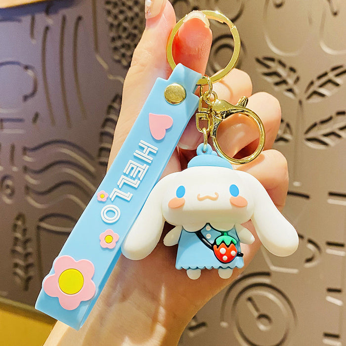 Wholesale Cartoon Silicone Keychains (S) JDC-KC-SCheng044