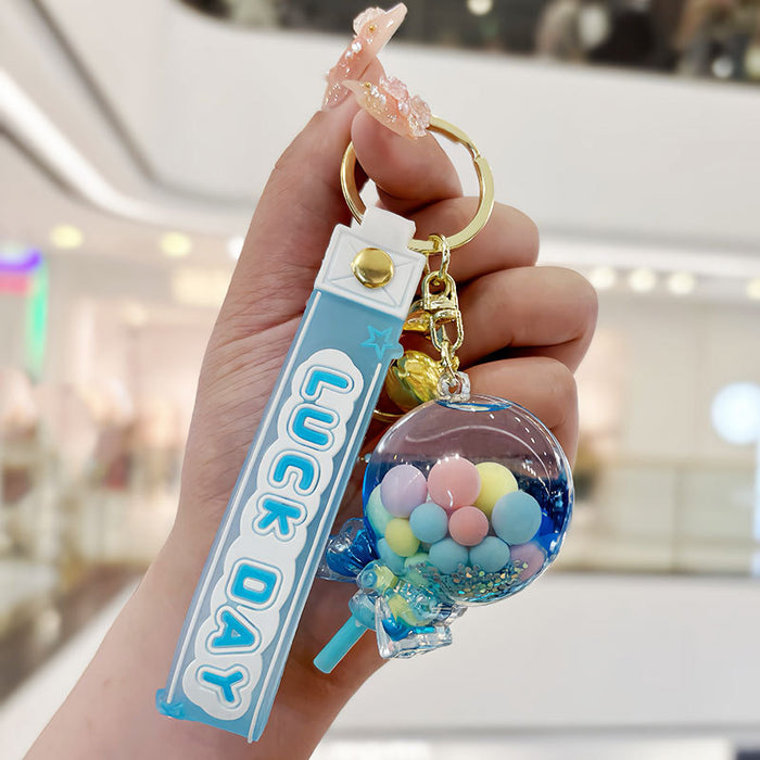 Wholesale Acrylic Cartoon Oiled Cat Claw Keychain JDC-KC-SuXC003