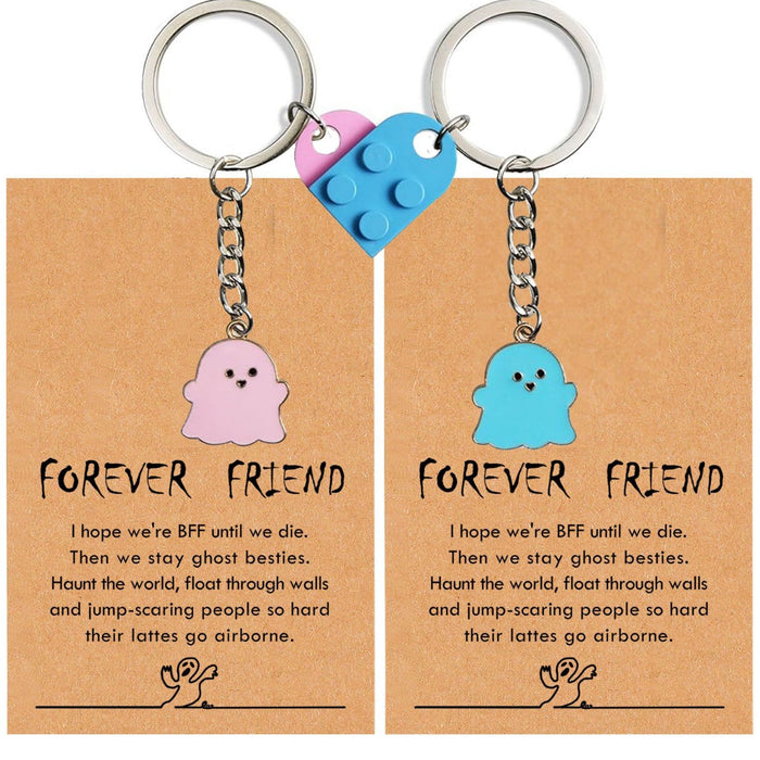 Wholesale Alloy Ghost Keychain  Dark Style Car Key Accessory Gift MOQ:2