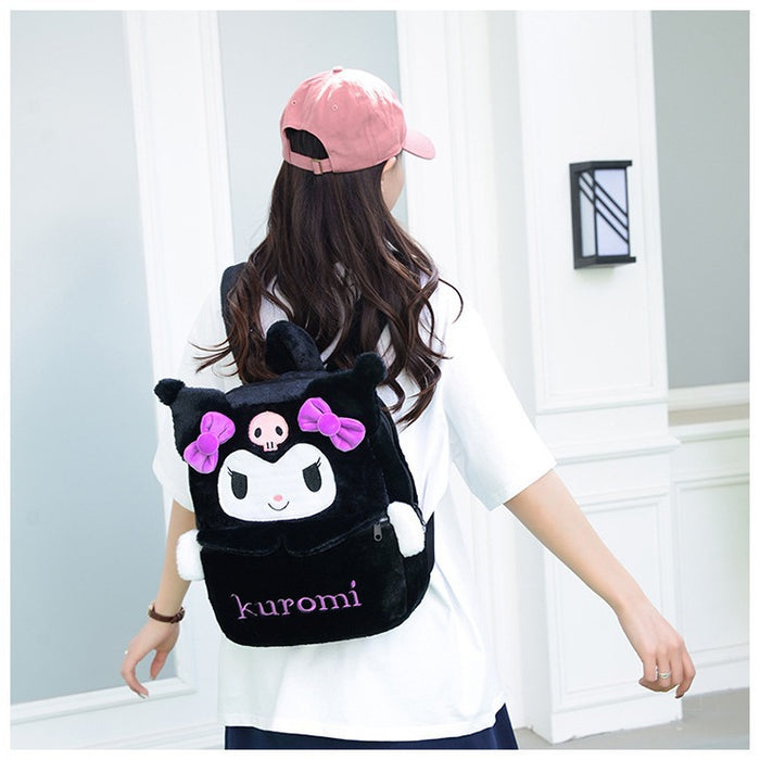 Wholesale Cartoon Cute Large Capacity Plush Backpack JDC-BP-ZeZ001