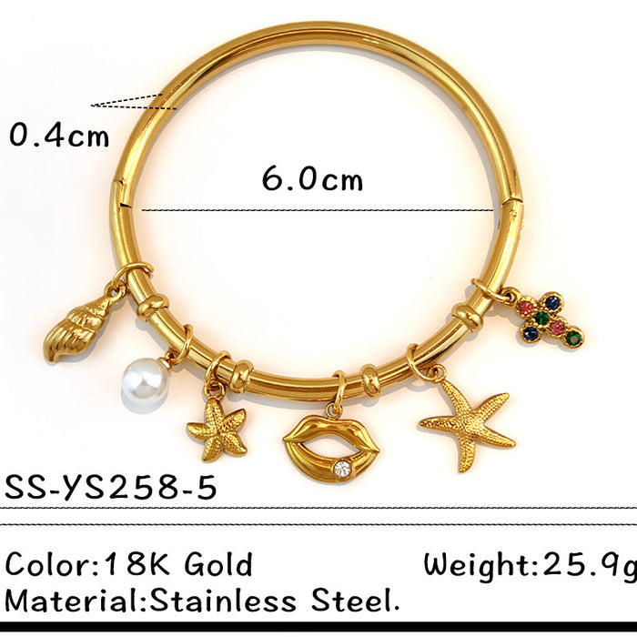 Wholesale stainless steel open cuff stackable bracelet