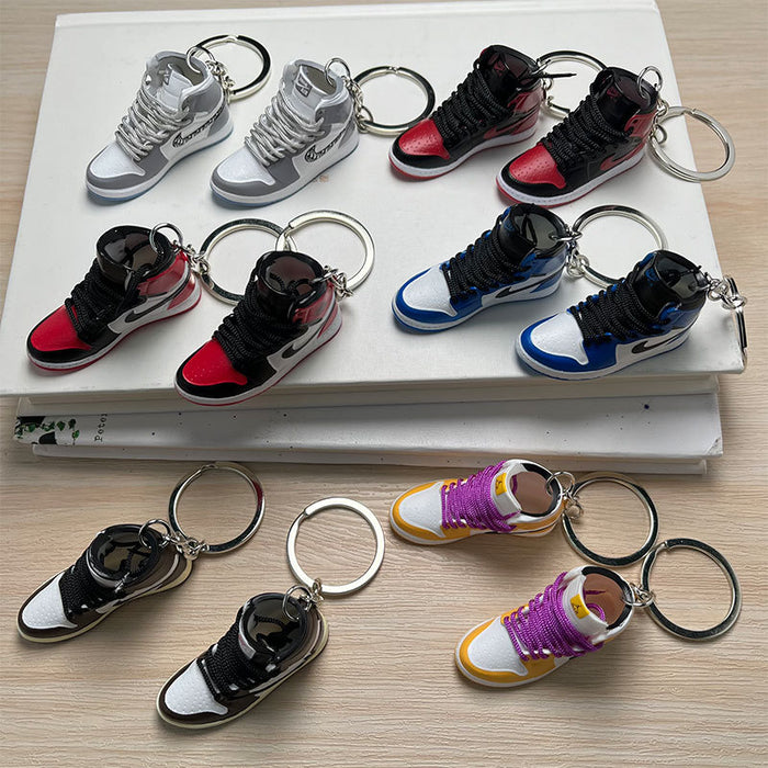 Wholesale PVC Shoe Mold Keychain JDC-KC-XingS001