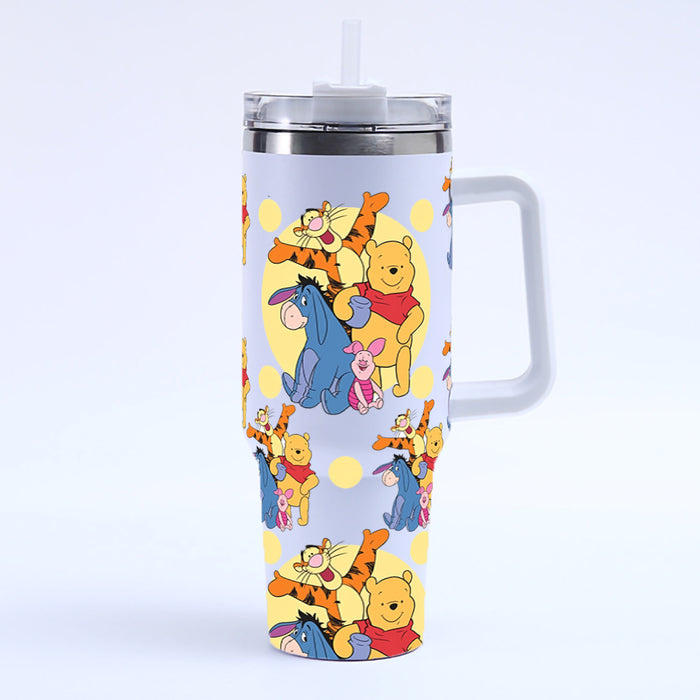 Wholesale Tumbler 3D printed cartoon pattern 40OZ stainless steel Ice Bullies Cup