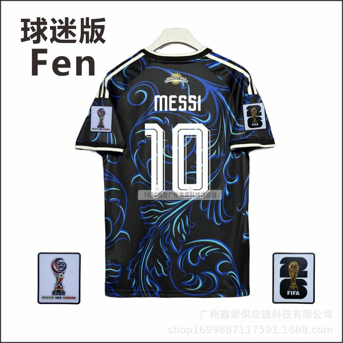 Wholesale World Cup 2026 Argentina Soccer Jersey Fan Top Summer Unisex