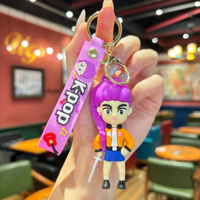 Wholesale KPOP Cartoon Keychain Bag Charm