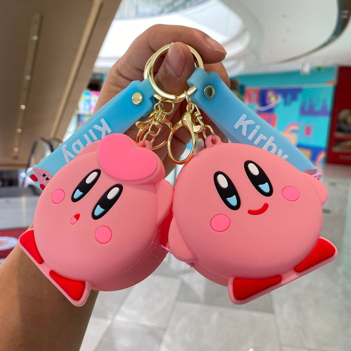 Wholesale PVC Cartoon Coin Purse Keychain JDC-KC-PengYu019