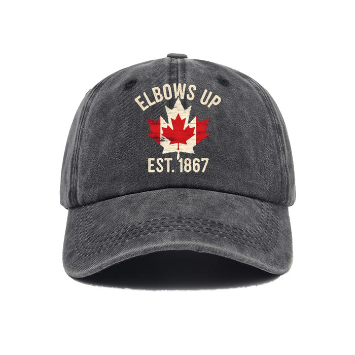 Wholesale Washed cotton printed hat for vintage baseball cap with soft top